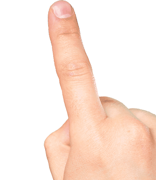 CC finger pointer